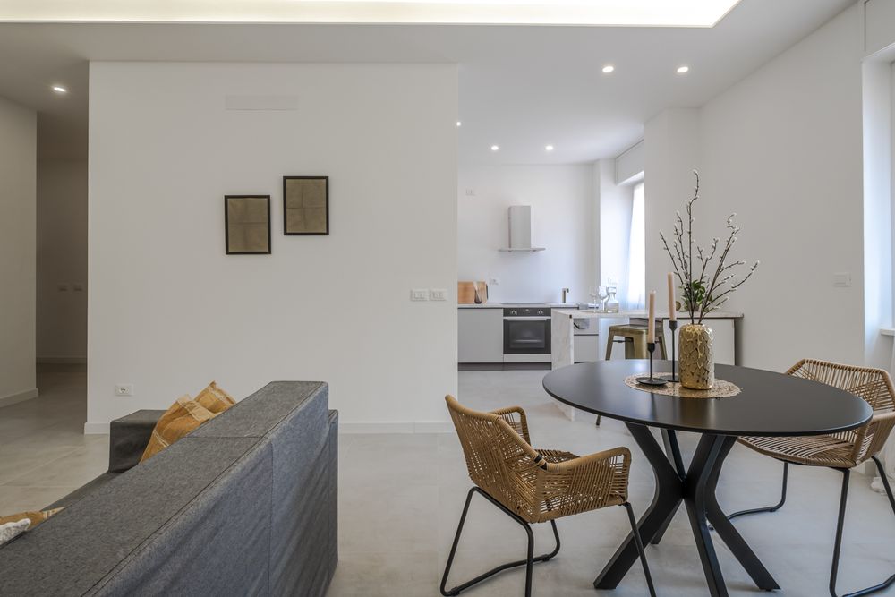 Ambiente arredato con stile per le visite
