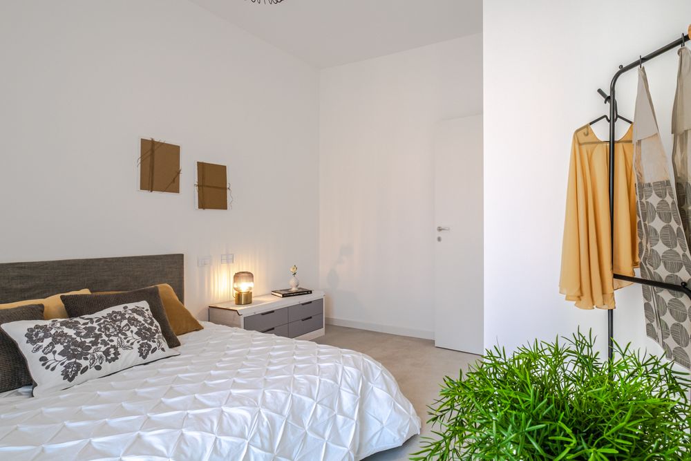 Spazio della casa curato per le fotografie