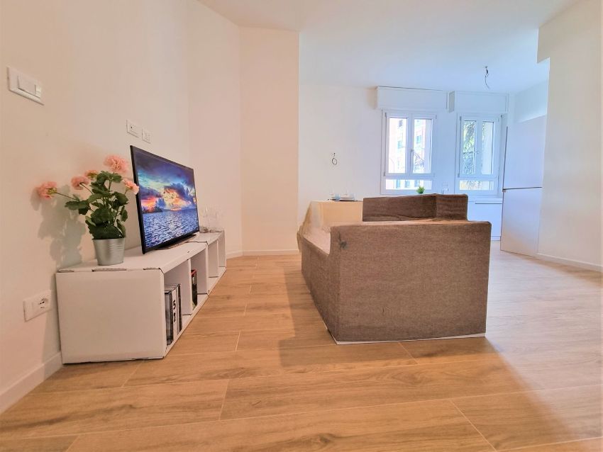 Soggiorno pronto per l'open house
