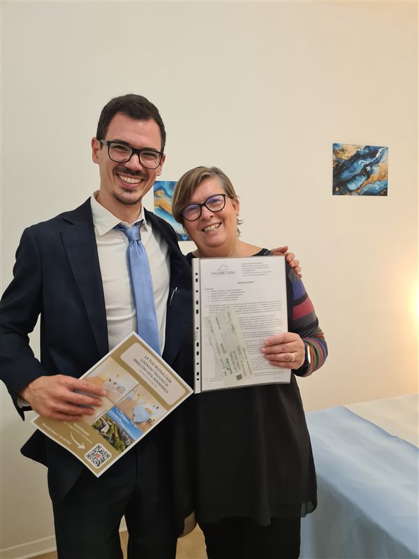 Maddalena, cliente Valore Casa in via Casini (Bologna)
