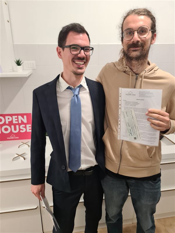 Michele, cliente Valore Casa in via Casini (Bologna)