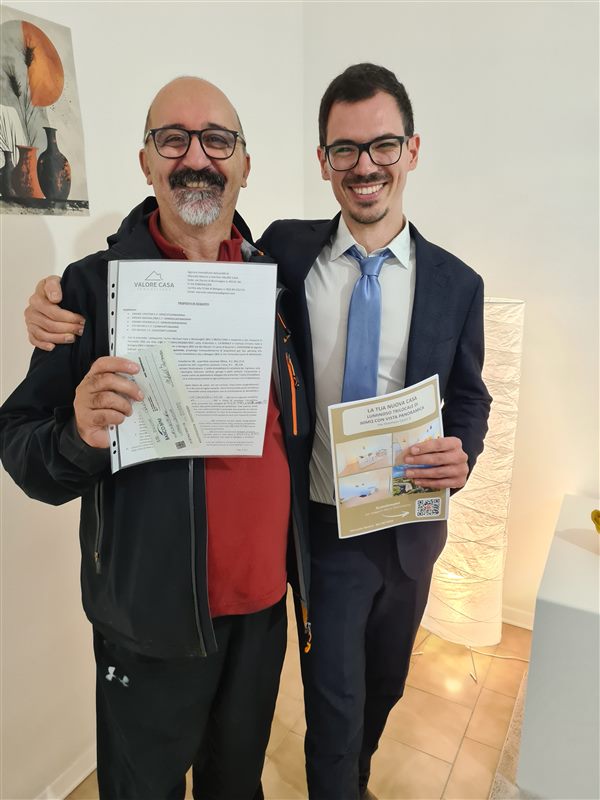 Roberto, cliente Valore Casa in via Casini (Bologna)