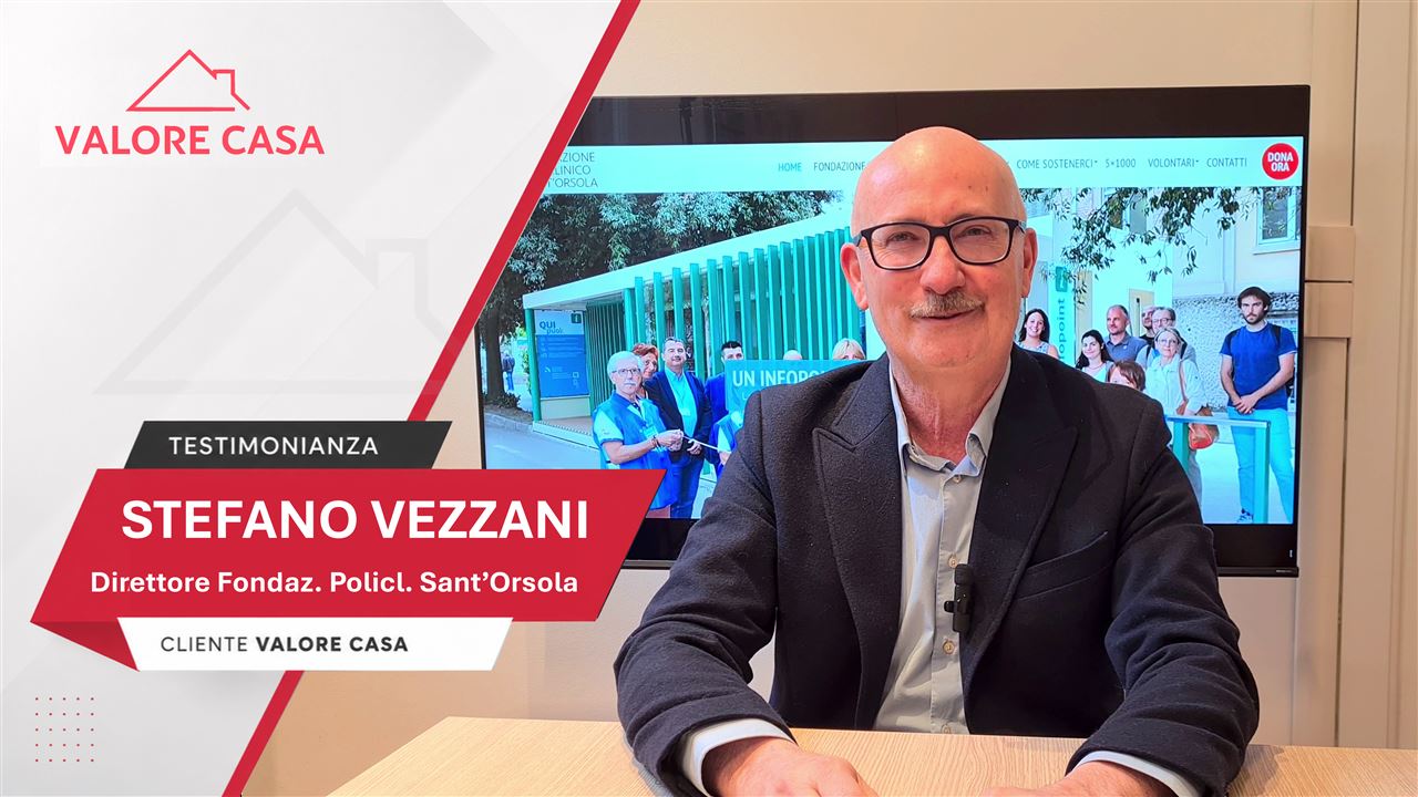 Videotestimonianza di Stefano Vezzani, direttore Fondazione Sant'Orsola